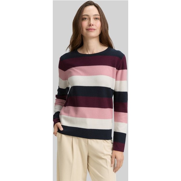 TOM TAILOR Strickpullover Pullover & Strickjacken Strickpullover mit Rundhalsausschnitt