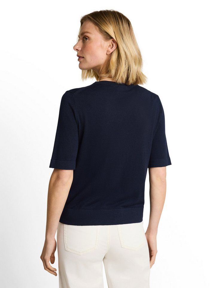TOM TAILOR Strickpullover Sommer-Pulli - Halbarm -mit Viskose und Stretch – Bild 2 von 5