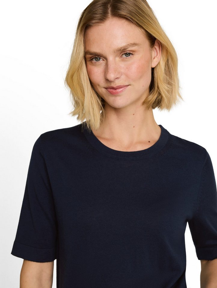 TOM TAILOR Strickpullover Sommer-Pulli - Halbarm -mit Viskose und Stretch – Bild 3 von 5