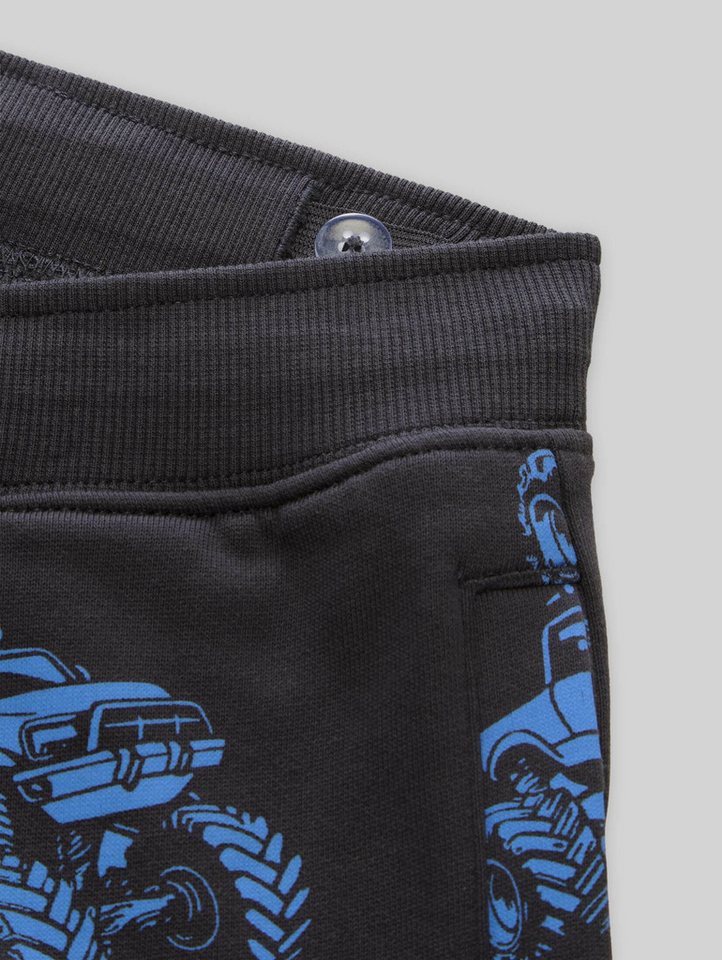 TOM TAILOR Sweathose Hosen & Chino Basic Jogginghose mit Muster – Bild 4 von 5