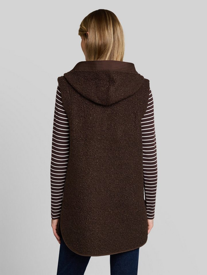 TOM TAILOR Sweatjacke Strick & Sweatshirts Longstyle Teddy Weste – Bild 3 von 5
