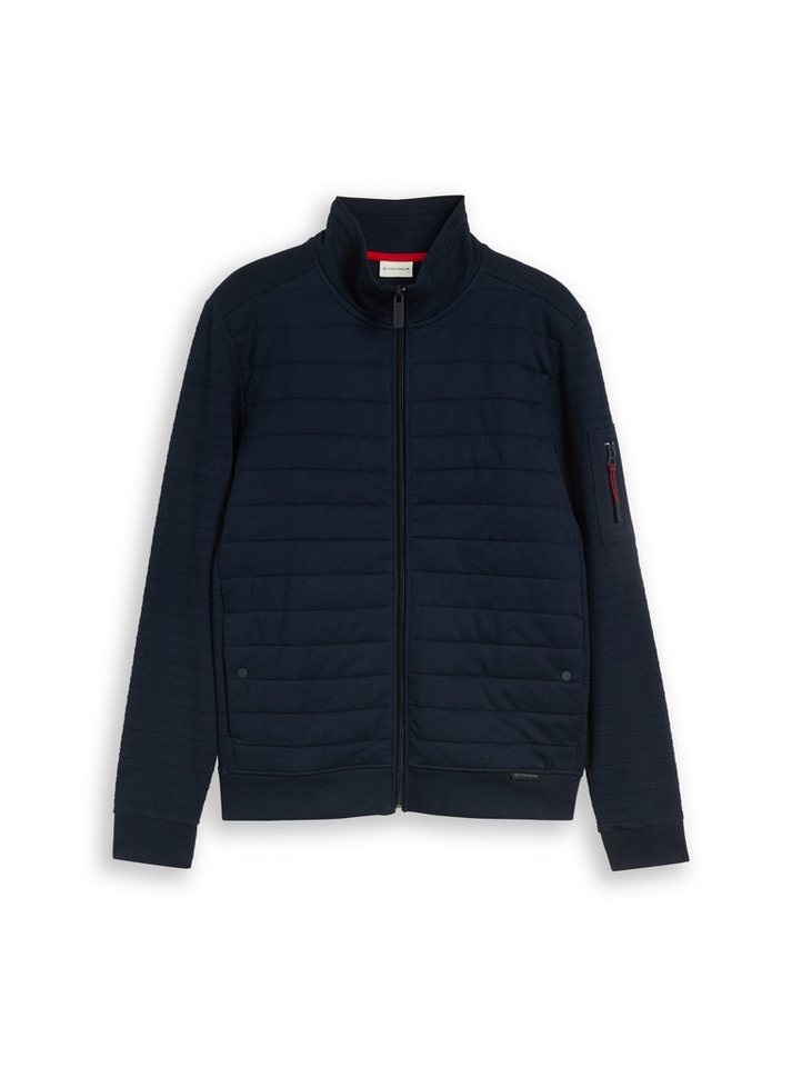 TOM TAILOR Sweatjacke Strick & Sweatshirts Sweatjacke aus Baumwolle – Bild 2 von 5