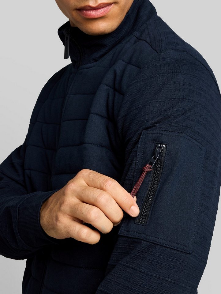 TOM TAILOR Sweatjacke Strick & Sweatshirts Sweatjacke aus Baumwolle – Bild 4 von 5