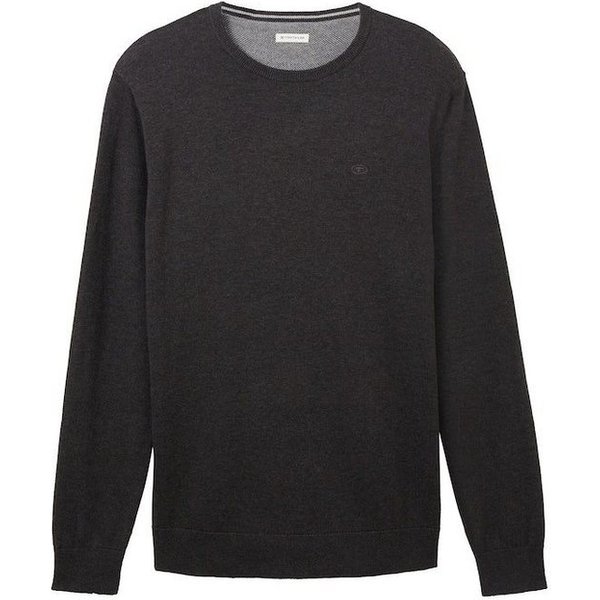 TOM TAILOR Sweatshirt Basic Crew Neck Sweater (1-tlg)