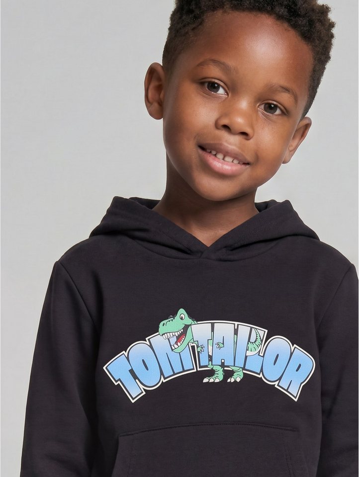 TOM TAILOR Sweatshirt mit Kapuze und Kängurutasche – Bild 3 von 5
