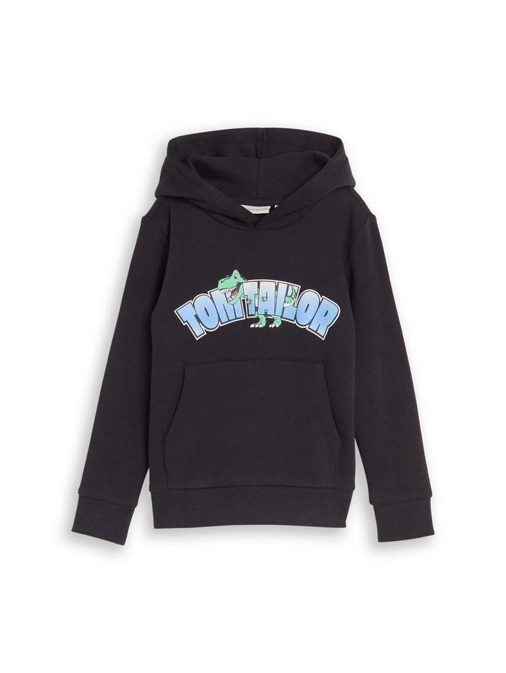 TOM TAILOR Sweatshirt mit Kapuze und Kängurutasche – Bild 5 von 5