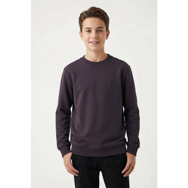 TOM TAILOR Sweatshirt mit Logo-Badge