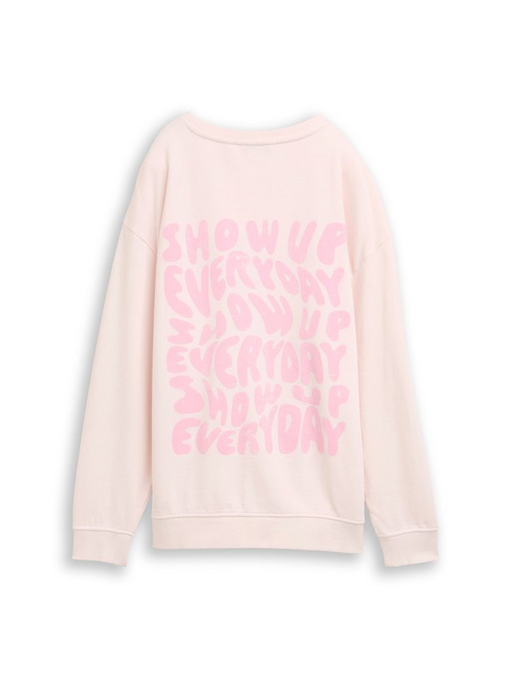 TOM TAILOR Sweatshirt mit Rücken Print – Bild 2 von 4