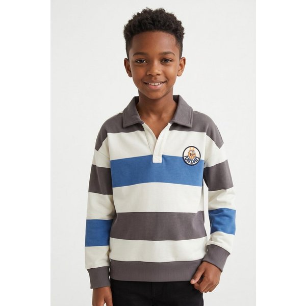 TOM TAILOR Sweatshirt mit Streifen Muster