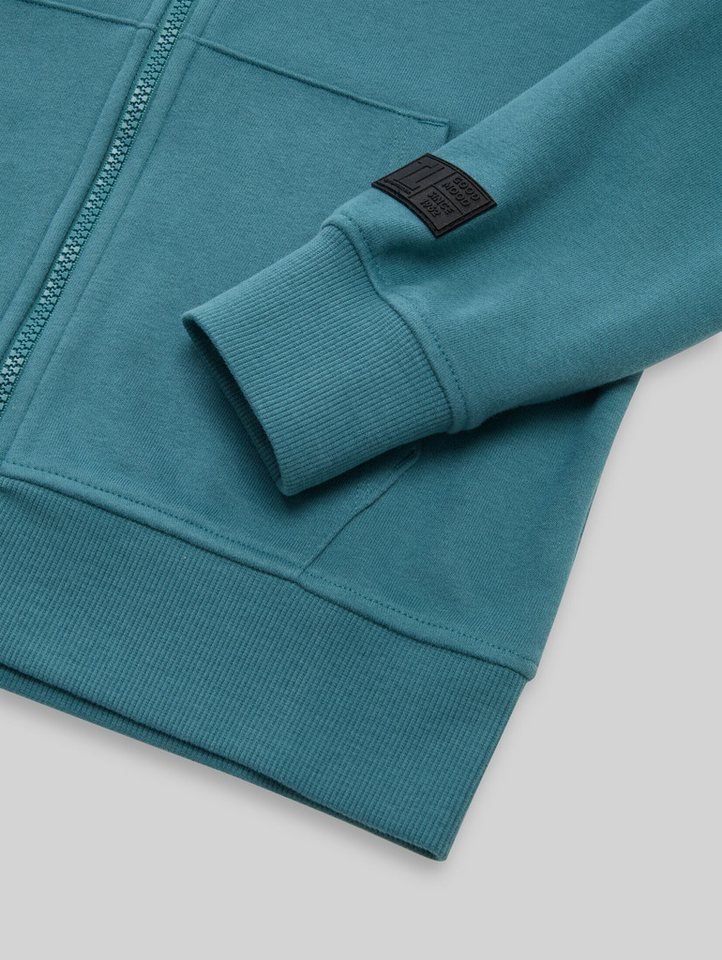 TOM TAILOR Sweatshirt Strick & Sweatshirts Basic Hoodie Sweatjacke – Bild 2 von 3