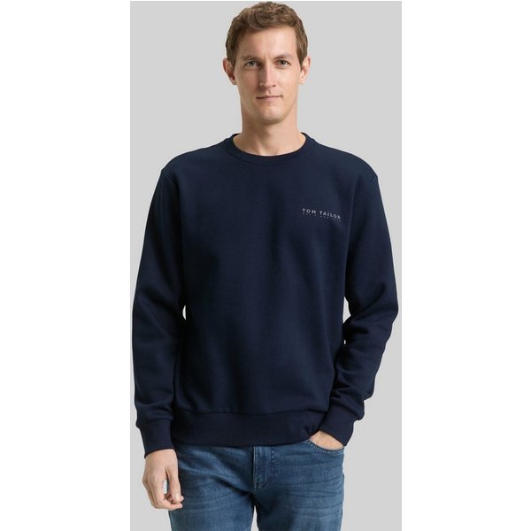 TOM TAILOR Sweatshirt Strick & Sweatshirts Sweatshirt mit Logo-Print