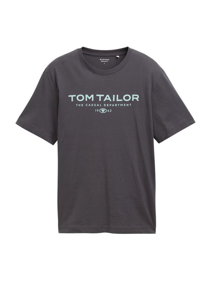TOM TAILOR T-Shirt (1-tlg) Plain/ohne Details – Bild 4 von 5