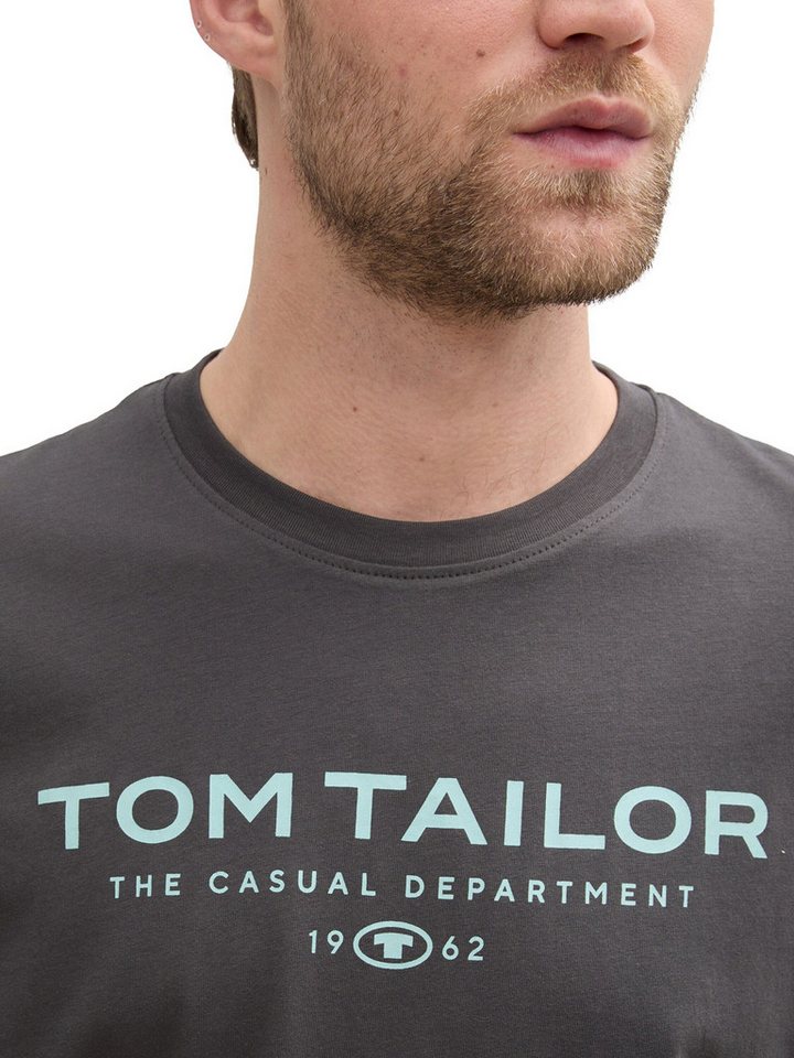 TOM TAILOR T-Shirt (1-tlg) Plain/ohne Details – Bild 5 von 5