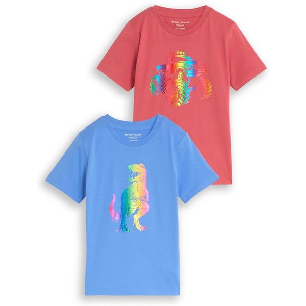 TOM TAILOR T-Shirt im 2er Pack