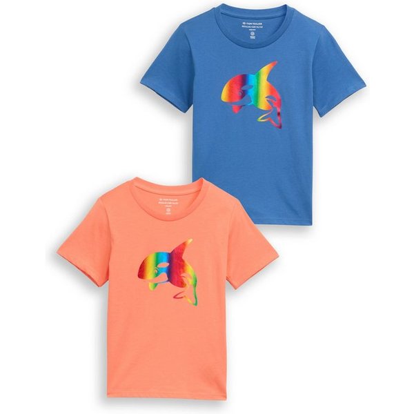 TOM TAILOR T-Shirt im 2er Pack