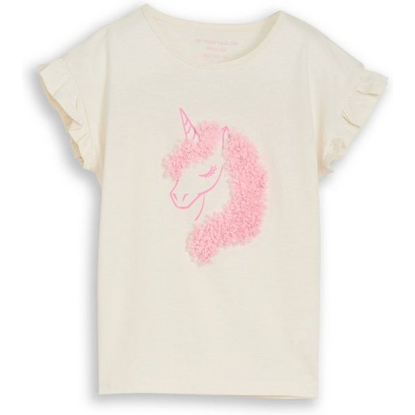 TOM TAILOR T-Shirt mit Einhorn Print