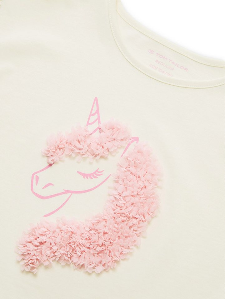 TOM TAILOR T-Shirt mit Einhorn Print – Bild 3 von 3