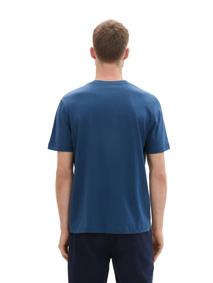 TOM TAILOR T-Shirt Regular mit großem Logofrontprint – Bild 3 von 5