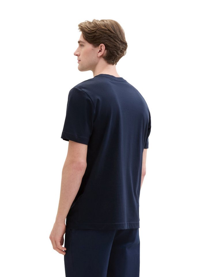 TOM TAILOR T-Shirt Regular mit großem Logofrontprint – Bild 3 von 5