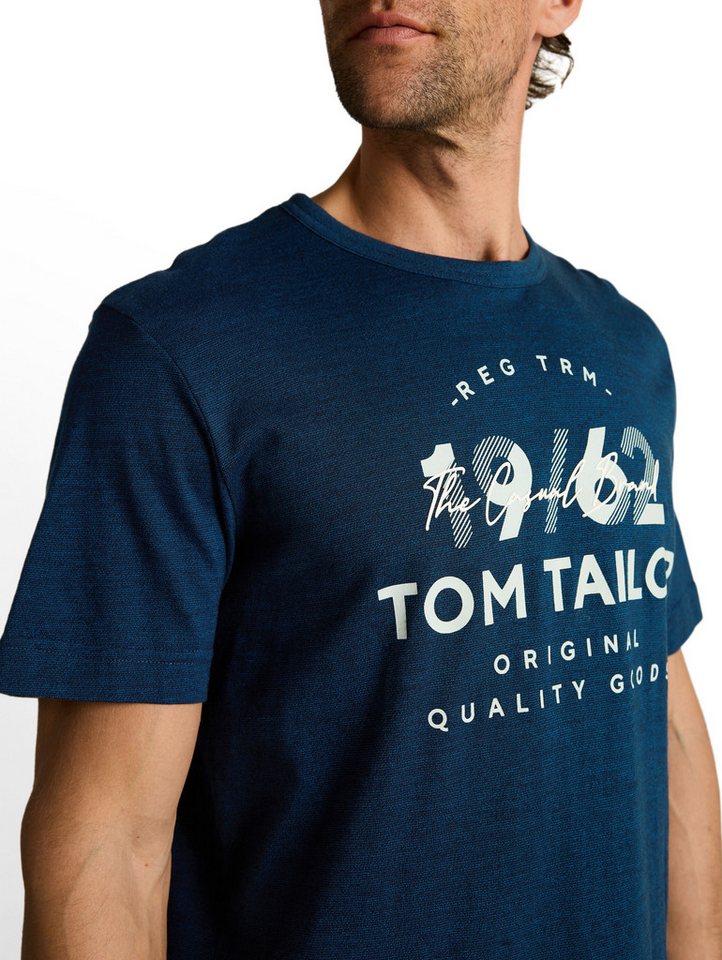 TOM TAILOR T-Shirt mit Logo Print – Bild 3 von 5