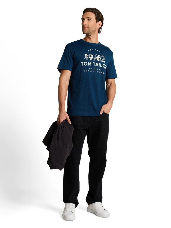 TOM TAILOR T-Shirt mit Logo Print – Bild 4 von 5