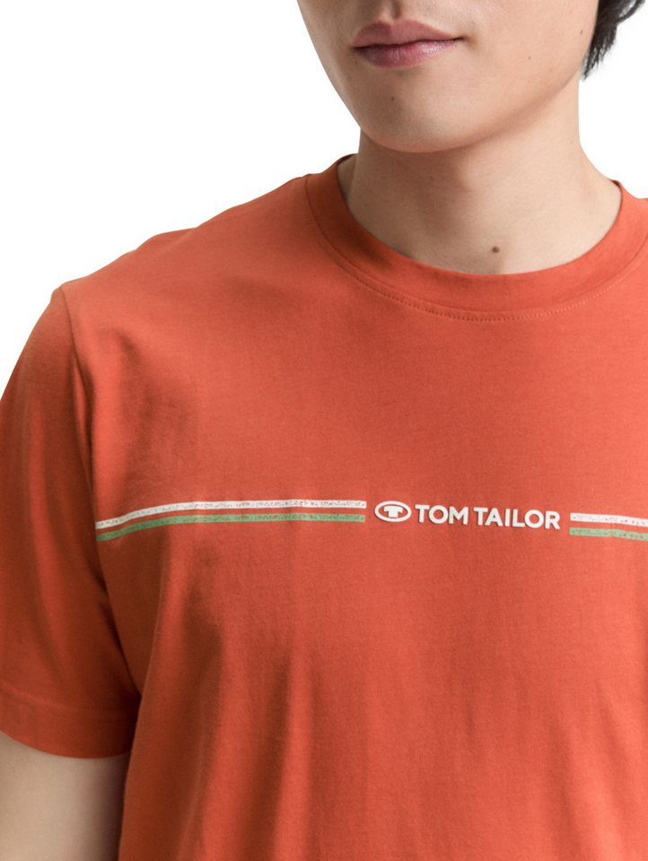 TOM TAILOR T-Shirt mit Logofrontprint – Bild 3 von 5