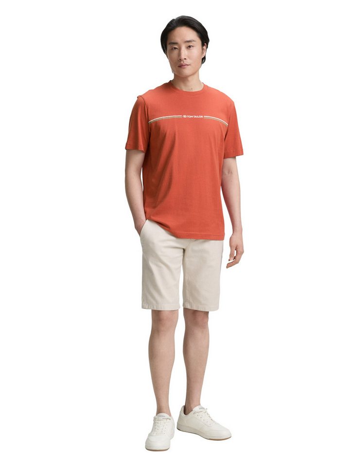 TOM TAILOR T-Shirt mit Logofrontprint – Bild 4 von 5