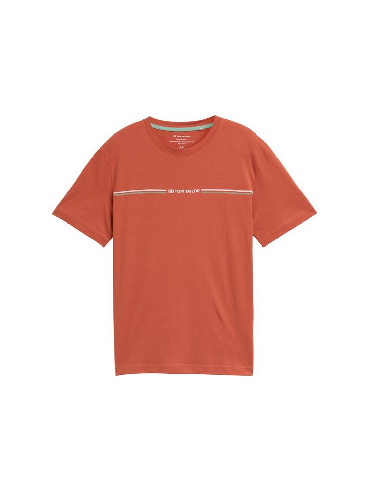 TOM TAILOR T-Shirt mit Logofrontprint – Bild 5 von 5