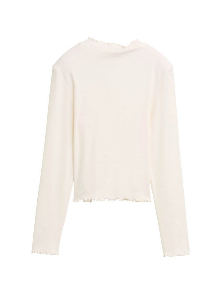 TOM TAILOR T-Shirt mit Rippstruktur – Bild 2 von 4