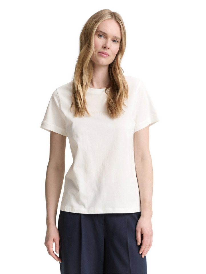 TOM TAILOR T-Shirt (Packung, 2-tlg) mit Logo Schriftzug – Bild 2 von 5