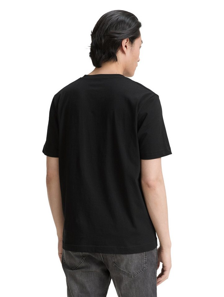 TOM TAILOR T-Shirt (Packung, 2-tlg) mit V-Ausschnitt, Doppelpack – Bild 3 von 5
