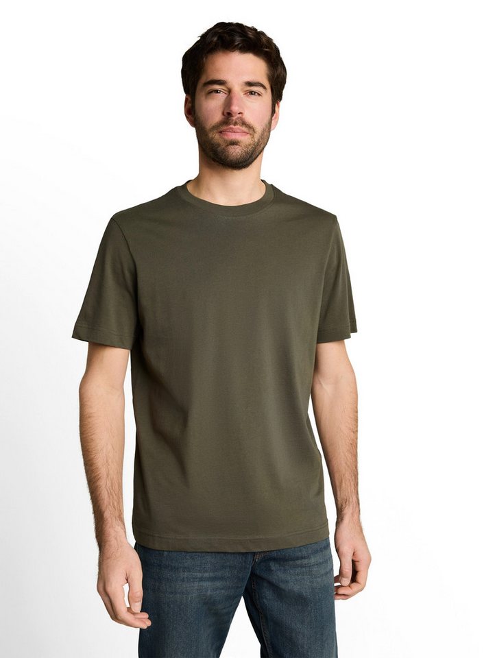 TOM TAILOR T-Shirt Regular (Packung, 2-tlg) mit Logo Print – Bild 2 von 5