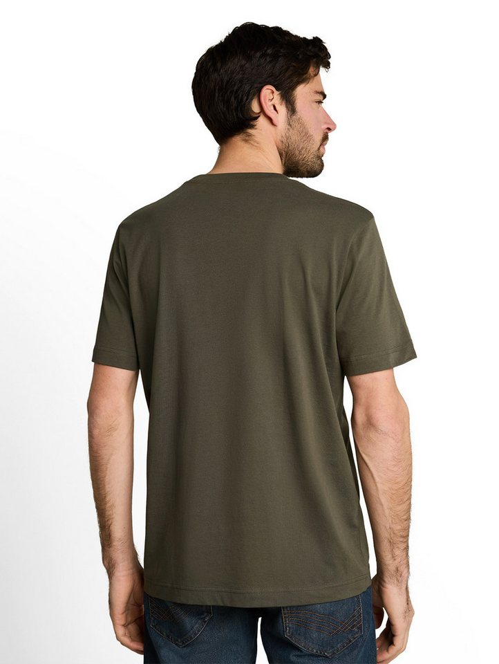 TOM TAILOR T-Shirt Regular (Packung, 2-tlg) mit Logo Print – Bild 3 von 5