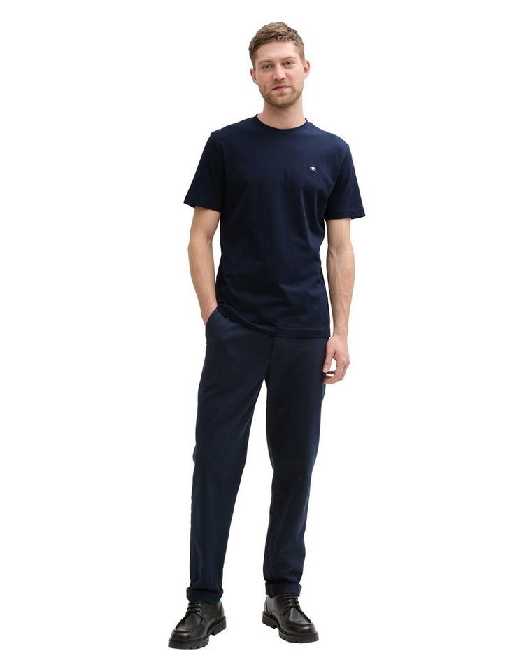 TOM TAILOR T-Shirt Regular (Packung, 3-tlg) 3er Pack mit Logo-Stickerei – Bild 5 von 5