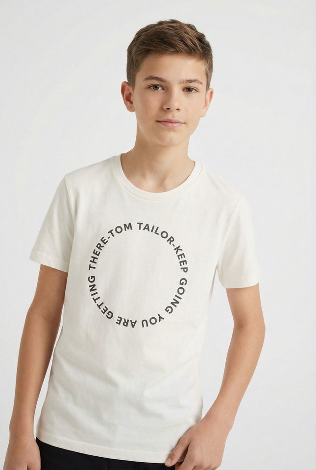 TOM TAILOR T-Shirt (Packung, 2-tlg) 2er Pack mit Print – Bild 2 von 4