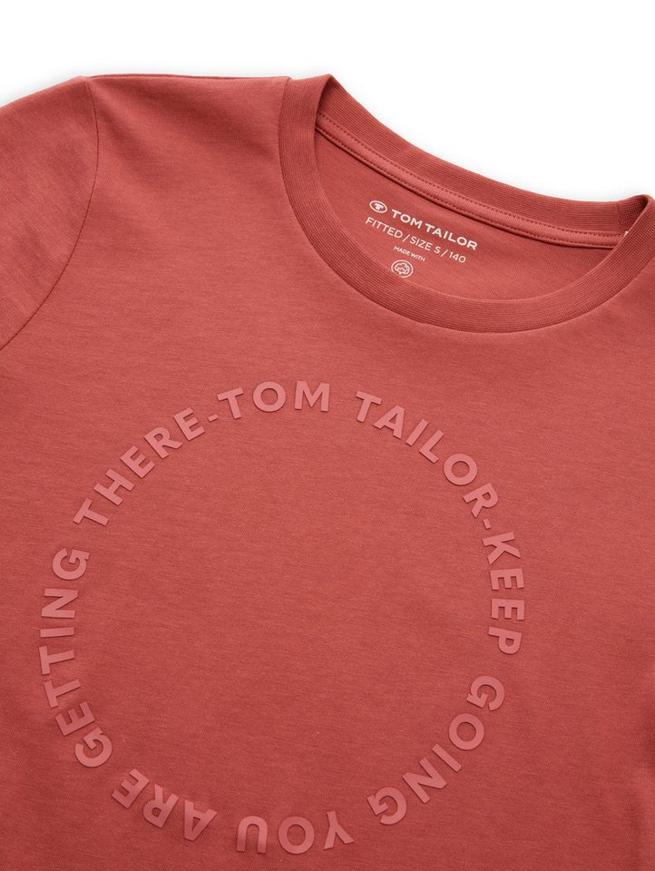 TOM TAILOR T-Shirt (Packung, 2-tlg) 2er Pack mit Print – Bild 3 von 4