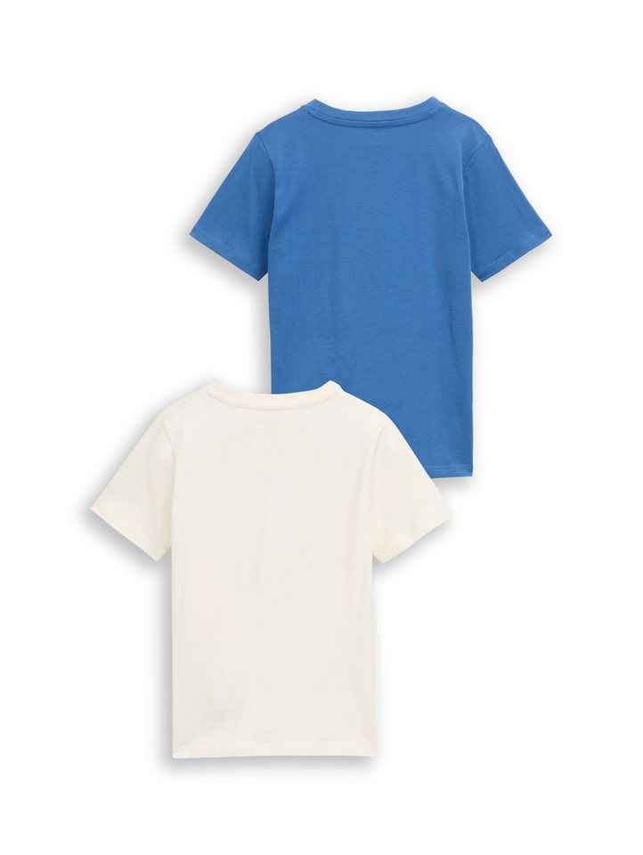 TOM TAILOR T-Shirt (Packung, 2-tlg) im 2er Pack – Bild 2 von 3