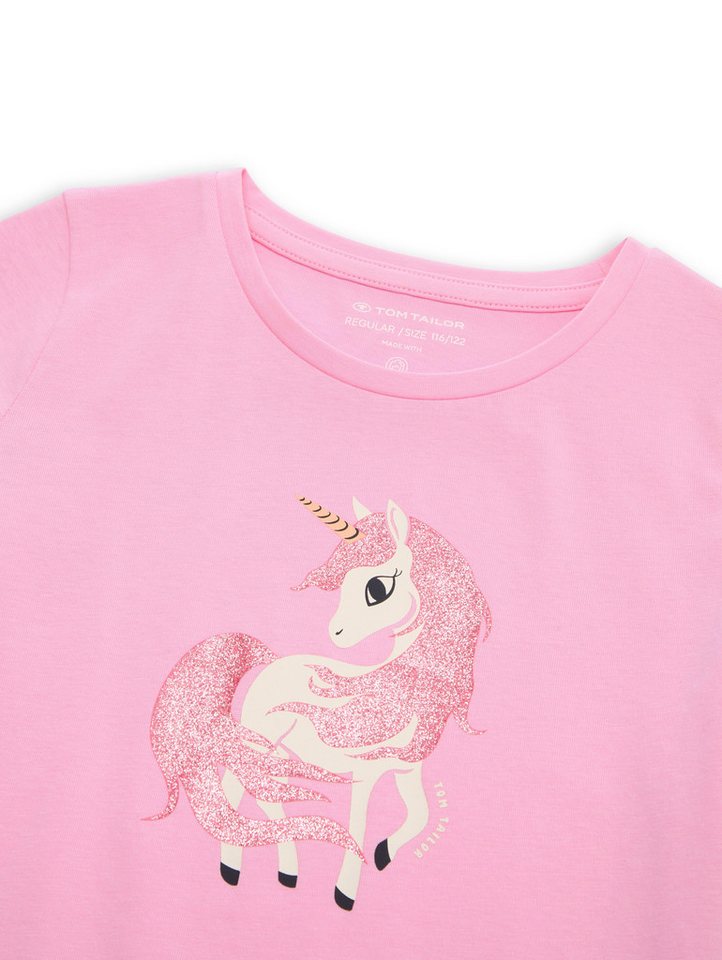 TOM TAILOR T-Shirt (Packung, 2-tlg) mit Print – Bild 3 von 3