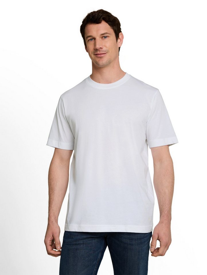 TOM TAILOR T-Shirt Regular (Packung, 2-tlg) mit Logo Print – Bild 2 von 5