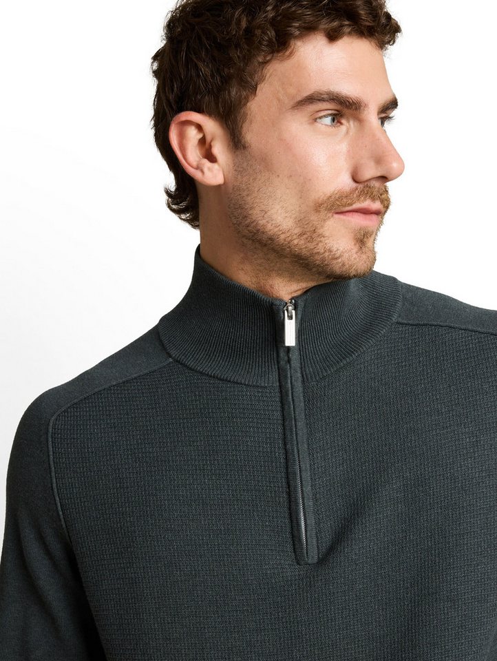 TOM TAILOR Troyer mit Logo Stickerei – Bild 2 von 5