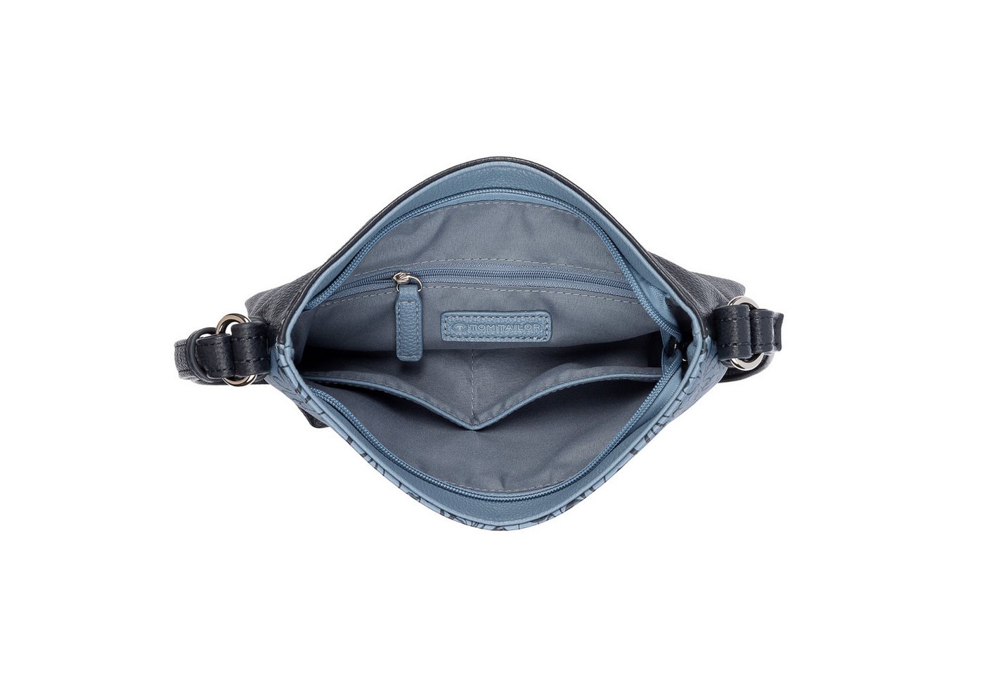 TOM TAILOR Umhängetasche Ellen, Damen Schultertasche, mit hochglänzendem Reißverschluss-Eyecatcher – Bild 4 von 5