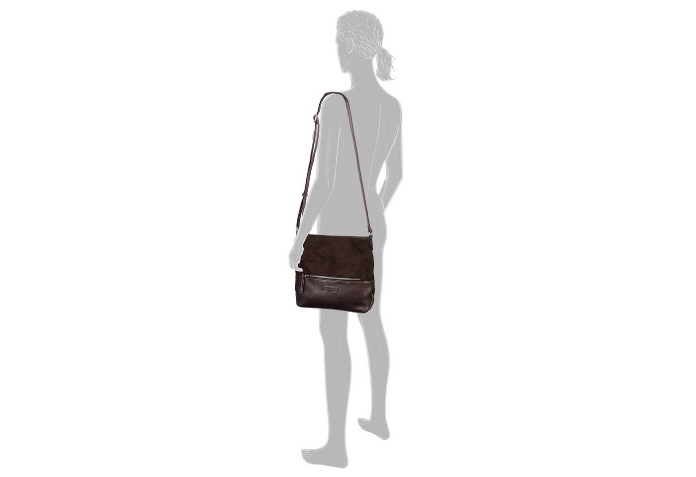 TOM TAILOR Umhängetasche Gia, Damen Schultertasche, in sehr weicher Haptik – Bild 2 von 5