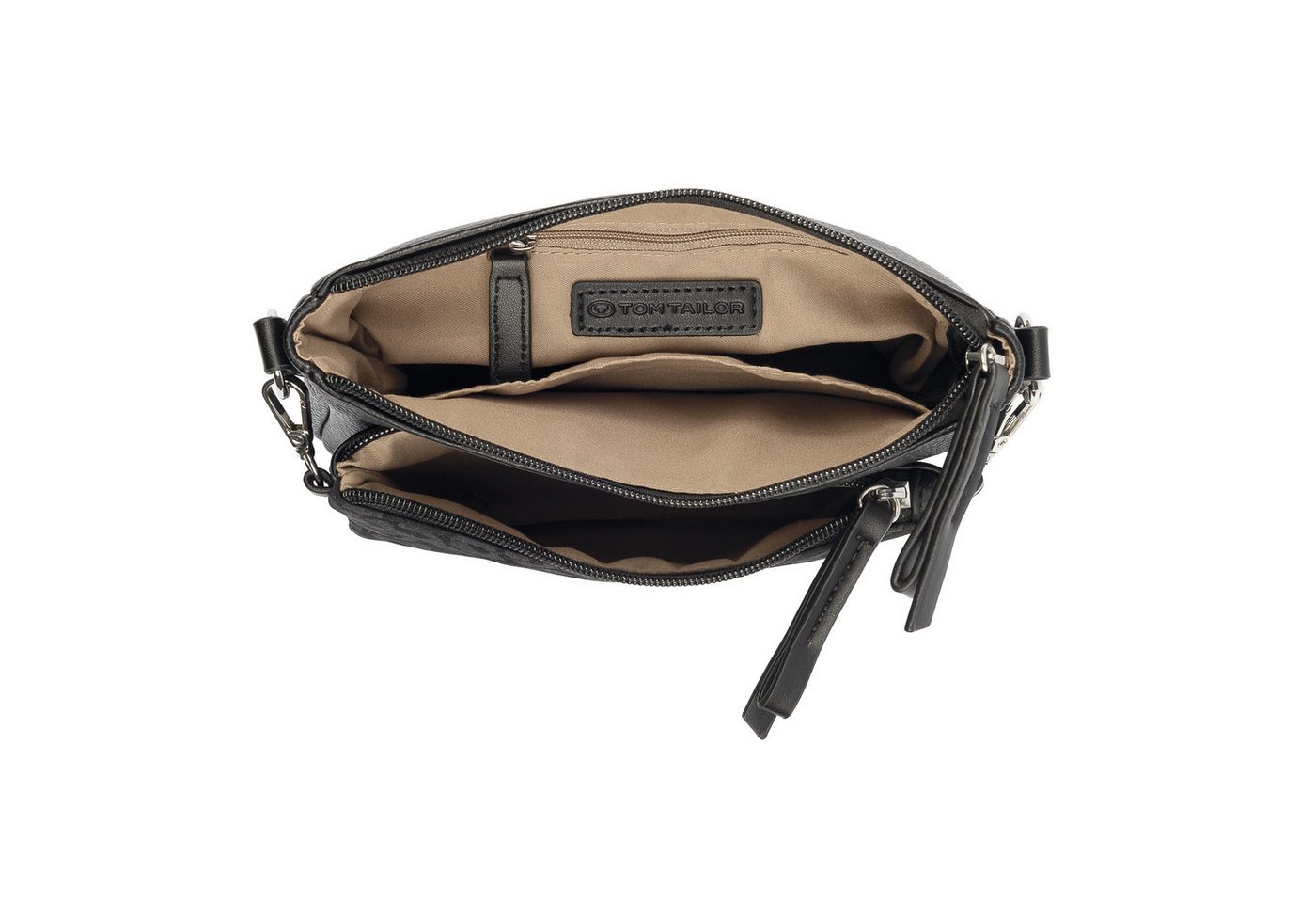 TOM TAILOR Umhängetasche Jamila (Set, Abnehmbare Vortasche wird mit Schultergurt zur kleinen Umhängetasche), moderne 2-in-1 Tasche mit Vortasche auch als Umhäng – Bild 5 von 5
