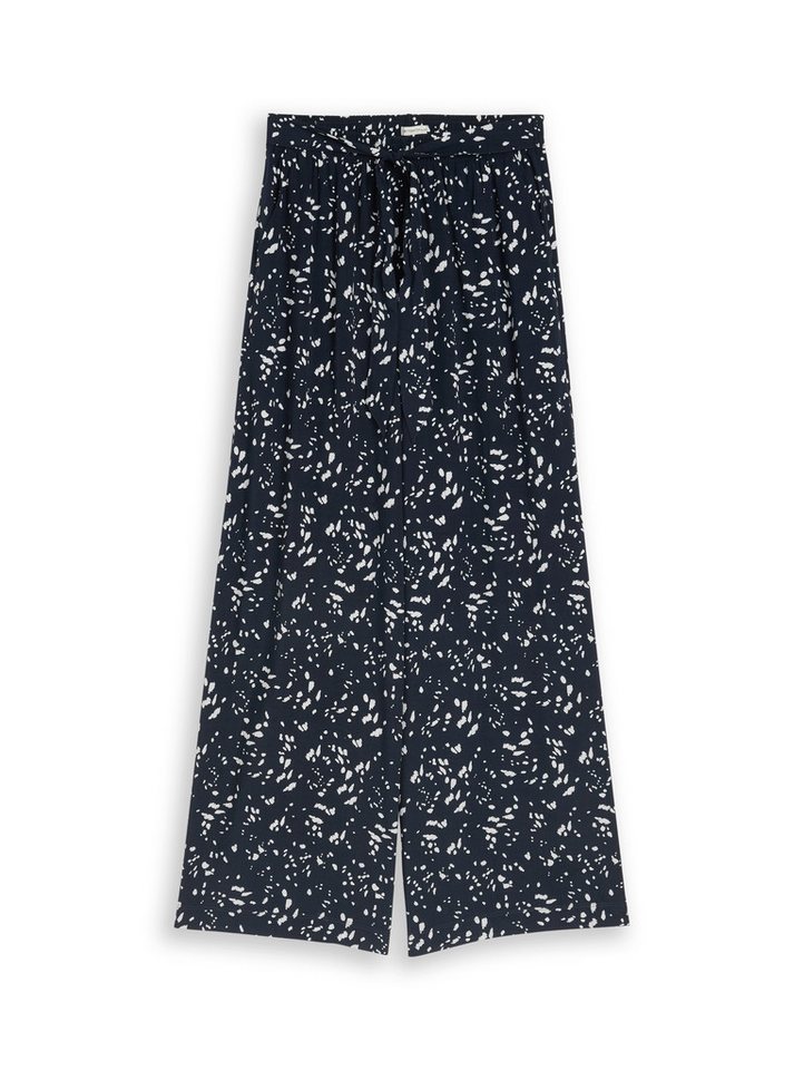 TOM TAILOR Webhose mit Allover-Muster/weites Bein – Bild 4 von 5