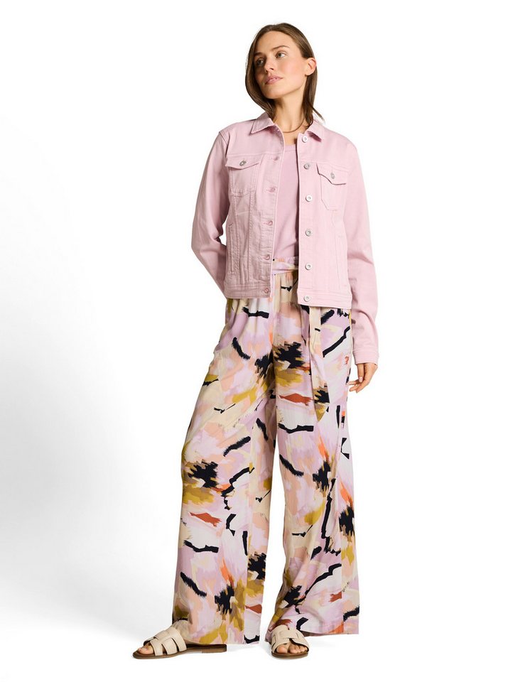 TOM TAILOR Webhose mit Allover-Muster/weites Bein – Bild 4 von 5