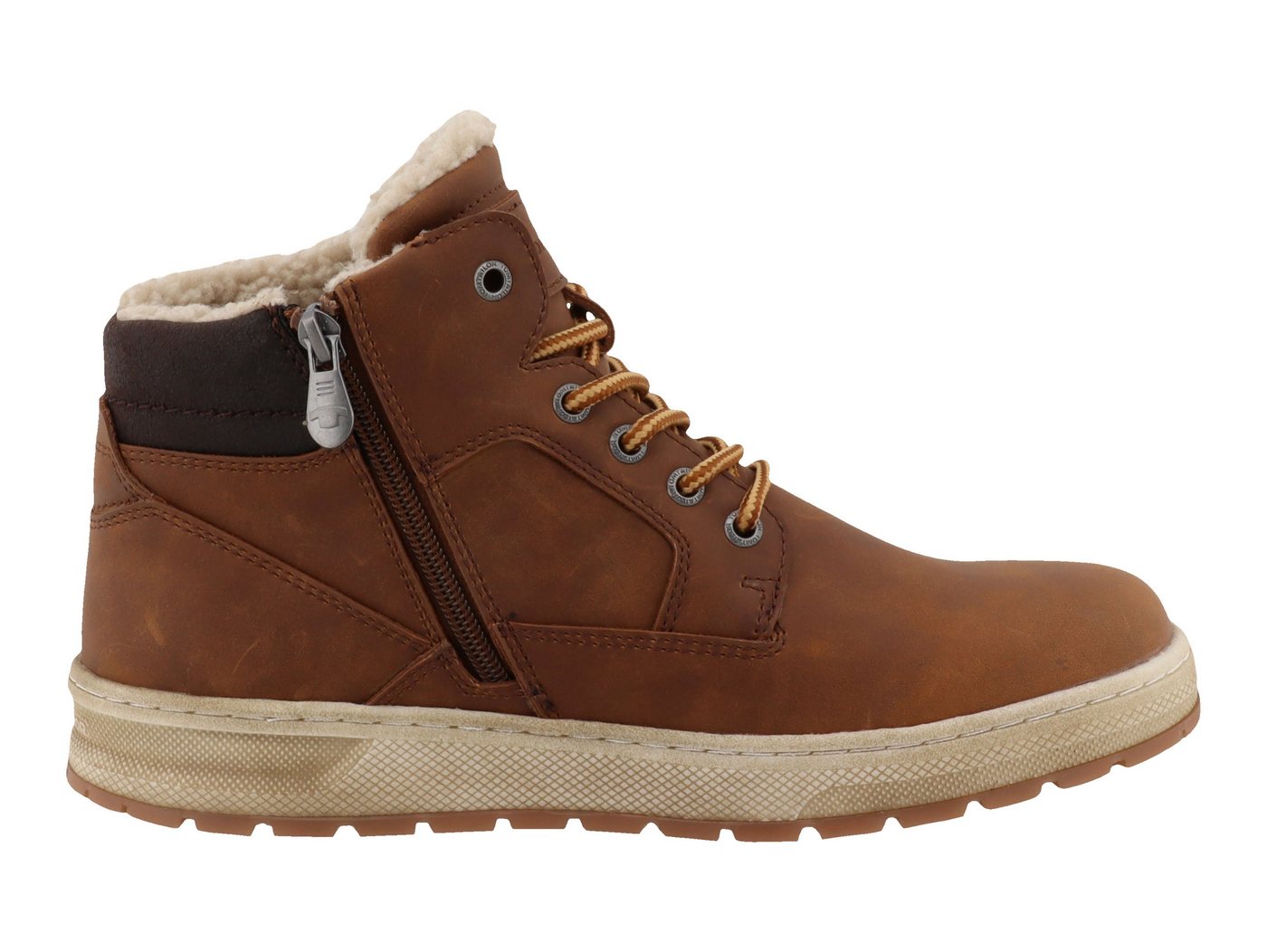 TOM TAILOR Winterboots, Plateau, Schnürboots, High Top-Sneaker mit Innenreißverschluss – Bild 5 von 5