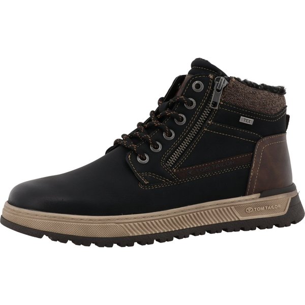 TOM TAILOR Winterboots Schnürboots, Winterboots mit Reißverschluss