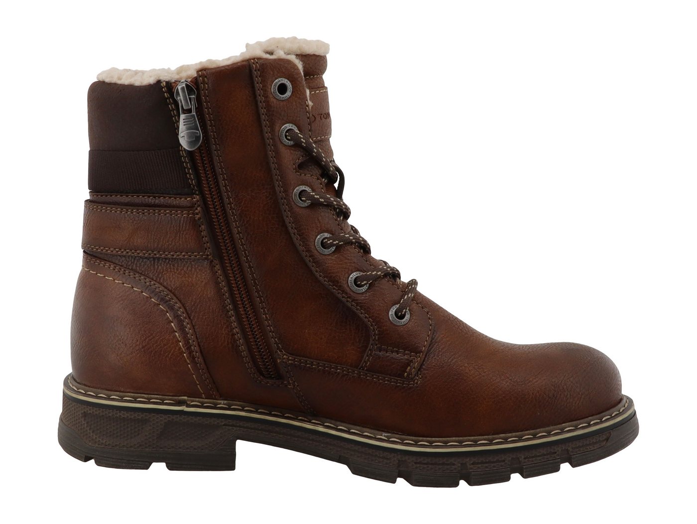 TOM TAILOR Winterboots Schnürboots mit wasserabweisender TEX-Ausstattung – Bild 5 von 5