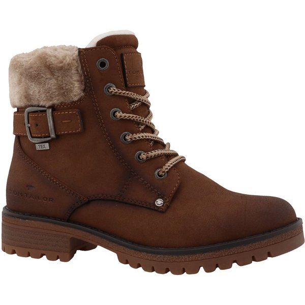 TOM TAILOR Winterboots Workerboots, Hiking Boot mit Blockabsatz