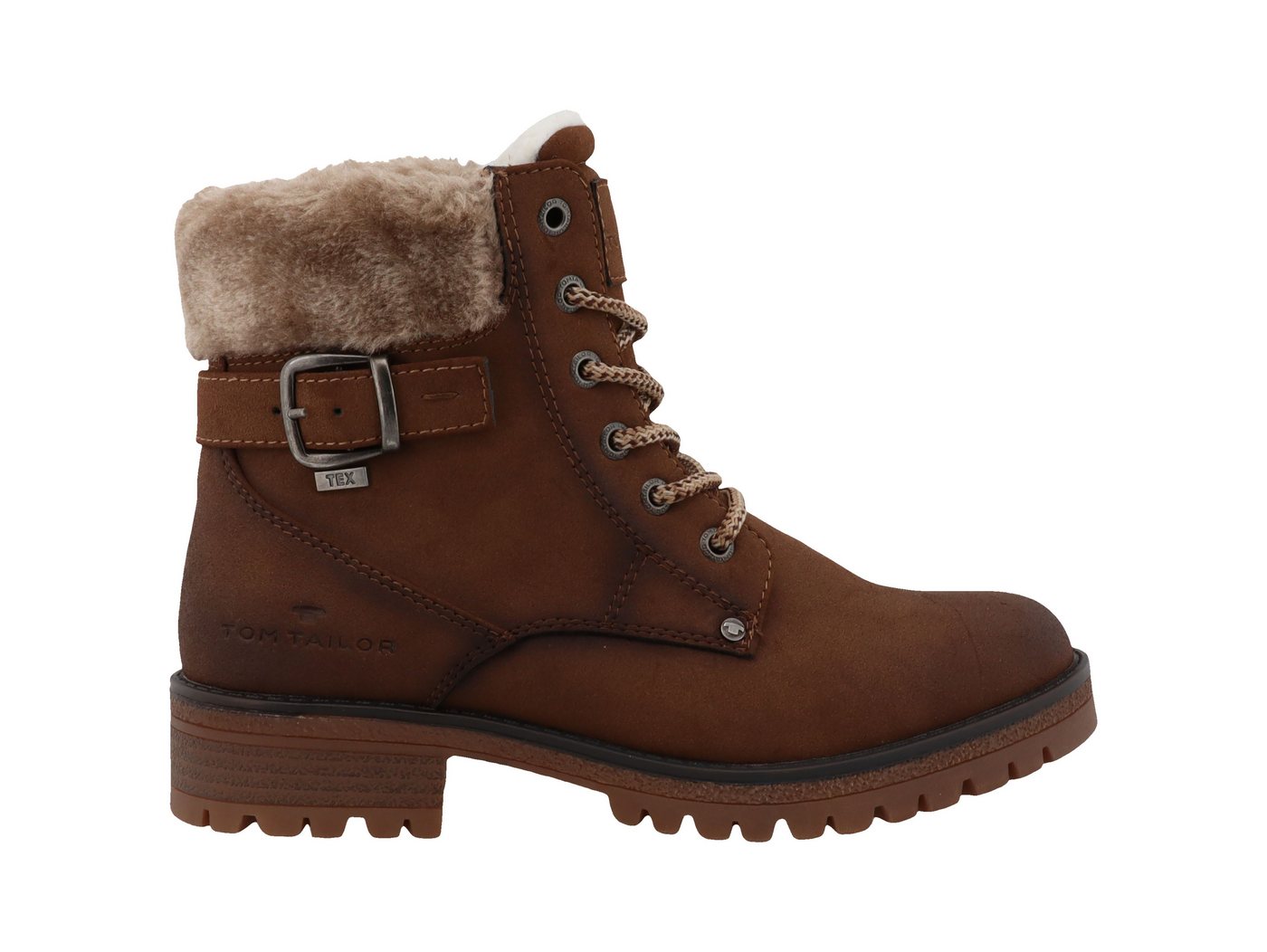 TOM TAILOR Winterboots Workerboots, Hiking Boot mit Blockabsatz – Bild 5 von 5
